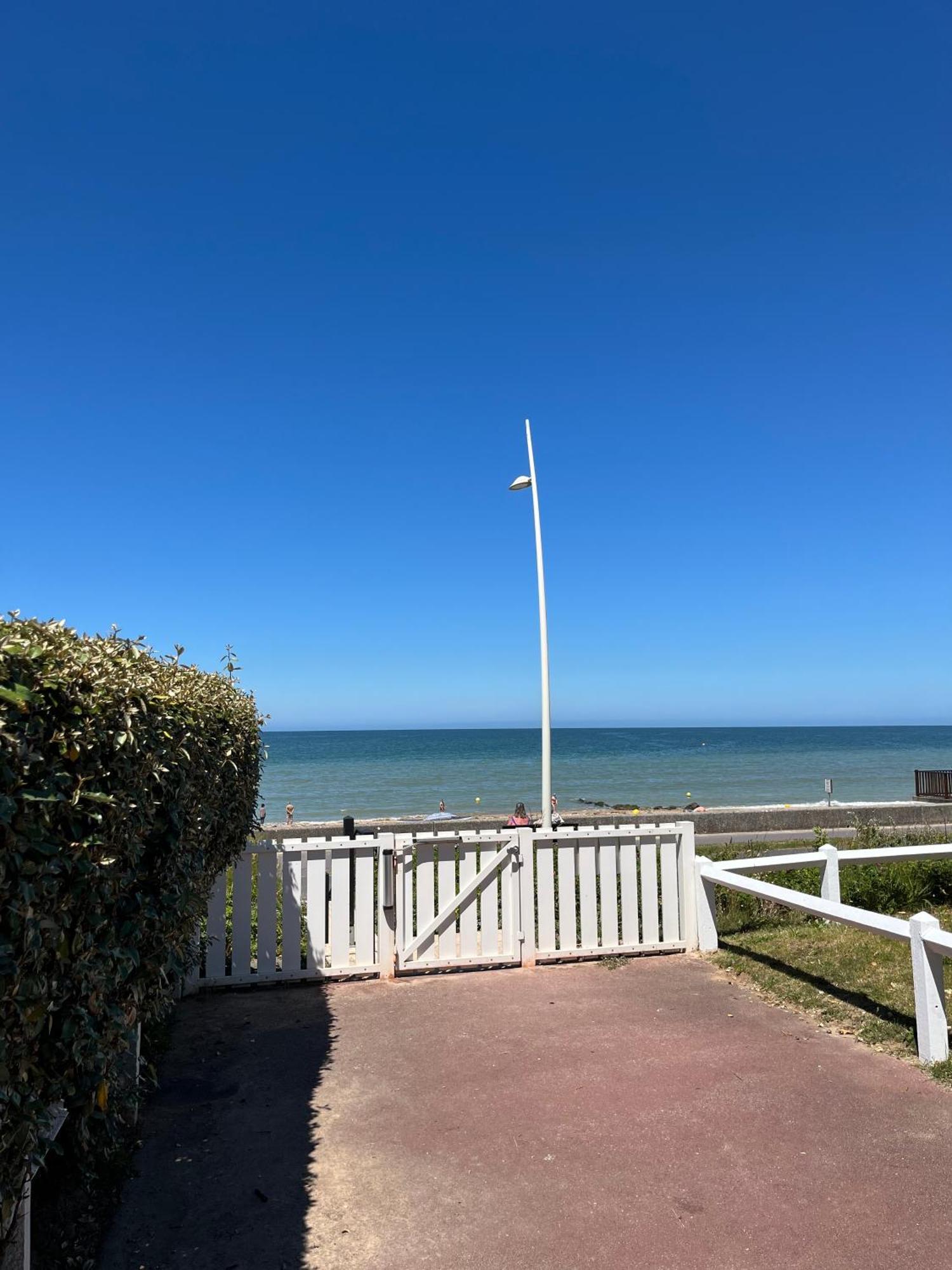 Appartement Douillet - Vue Mer - Piscine/ Tennis Cabourg Buitenkant foto